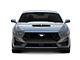 SpeedForm 3-Piece Chin Spoiler; Matte Black (2024 Mustang GT, EcoBoost)