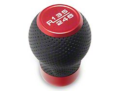 SpeedForm 6-Speed Shift Knob; Red (24-25 Mustang GT, Dark Horse)