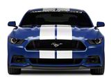 SpeedForm GT500 Style Stripes; White; 10-Inch (15-23 Mustang)