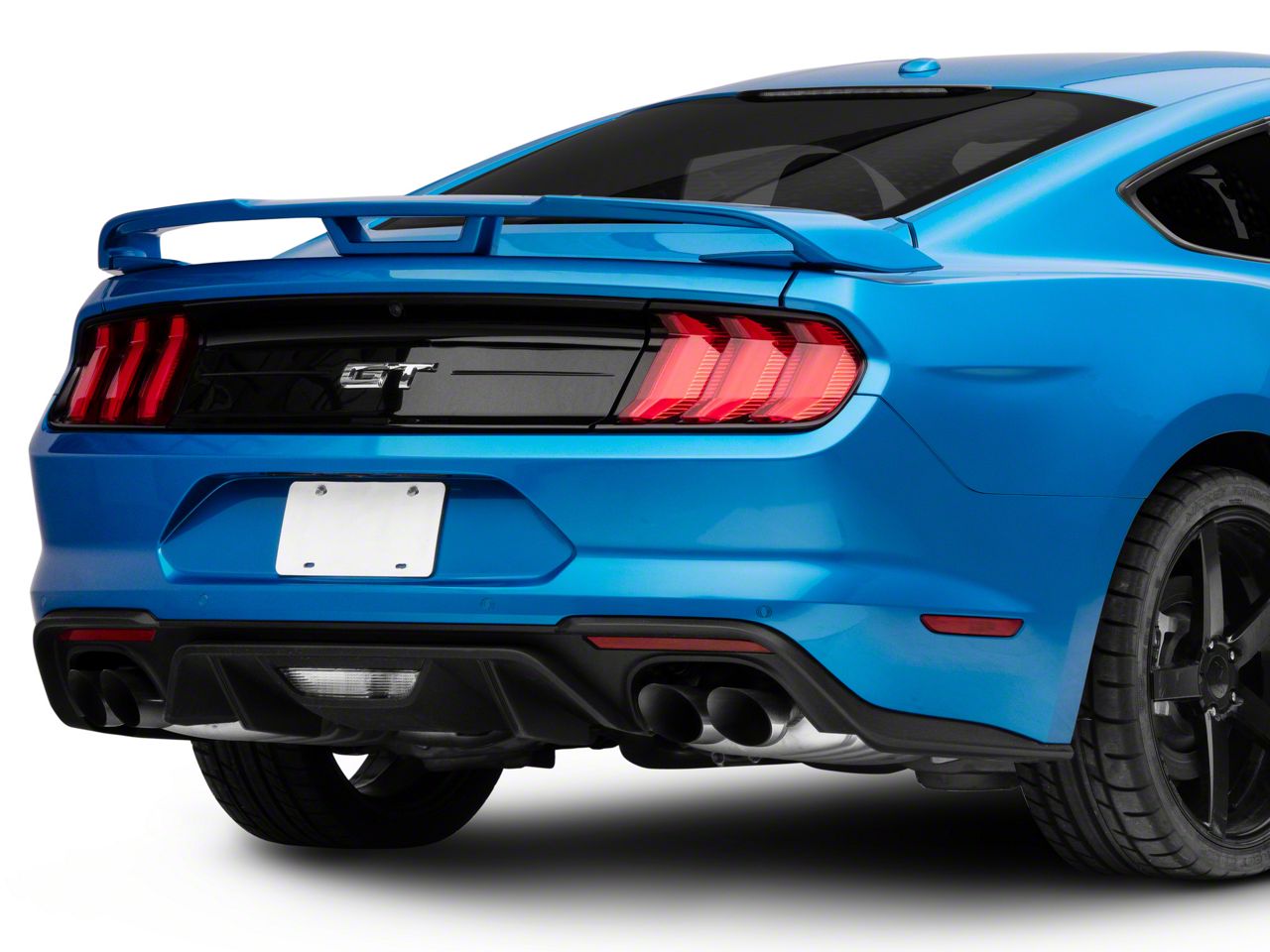 SpeedForm Mustang Performance Pack Style Rear Spoiler; Unpainted 407269 ...