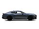 SpeedForm Sport Quarter Window Louvers; Gloss Black (24-25 Mustang Fastback)