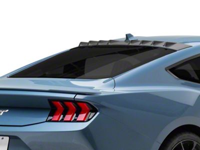 SpeedForm Vortex Generator; Matte Black (2024 Mustang Fastback)