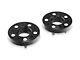 SR Performance 25mm Hubcentric Wheel Spacers; Black (15-24 Mustang)