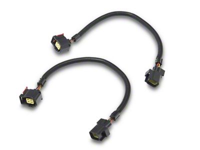 SR Performance O2 Sensor Wire Harness Extension Kit; Front Pair (08-23 V8 HEMI Challenger)