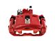 SSBC-USA 4-Wheel Disc Brake Conversion Kit with 5-Lug Axles and Cross-Drilled/Slotted Rotors; Red Calipers (87-92 Mustang)