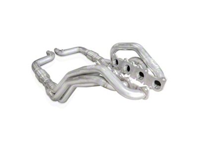 Stainless Power 1-7/8-Inch Catted Long Tube Headers; Factory Connect (15-25 Mustang GT, Dark Horse)