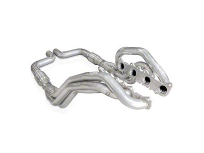 Stainless Power 1-7/8-Inch Catted Long Tube Headers; Performance Connect (15-24 Mustang GT, Dark Horse)