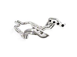 Stainless Works 2-Inch Long Tube Headers; Catted; Aftermarket Connect (15-23 Mustang GT w/ SW, MBRP or Corsa Cat-Back)