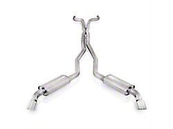 Stainless Works Muffler Delete Cat-Back Exhaust with Polished Tips; Factory Connect (12-15 Camaro ZL1)