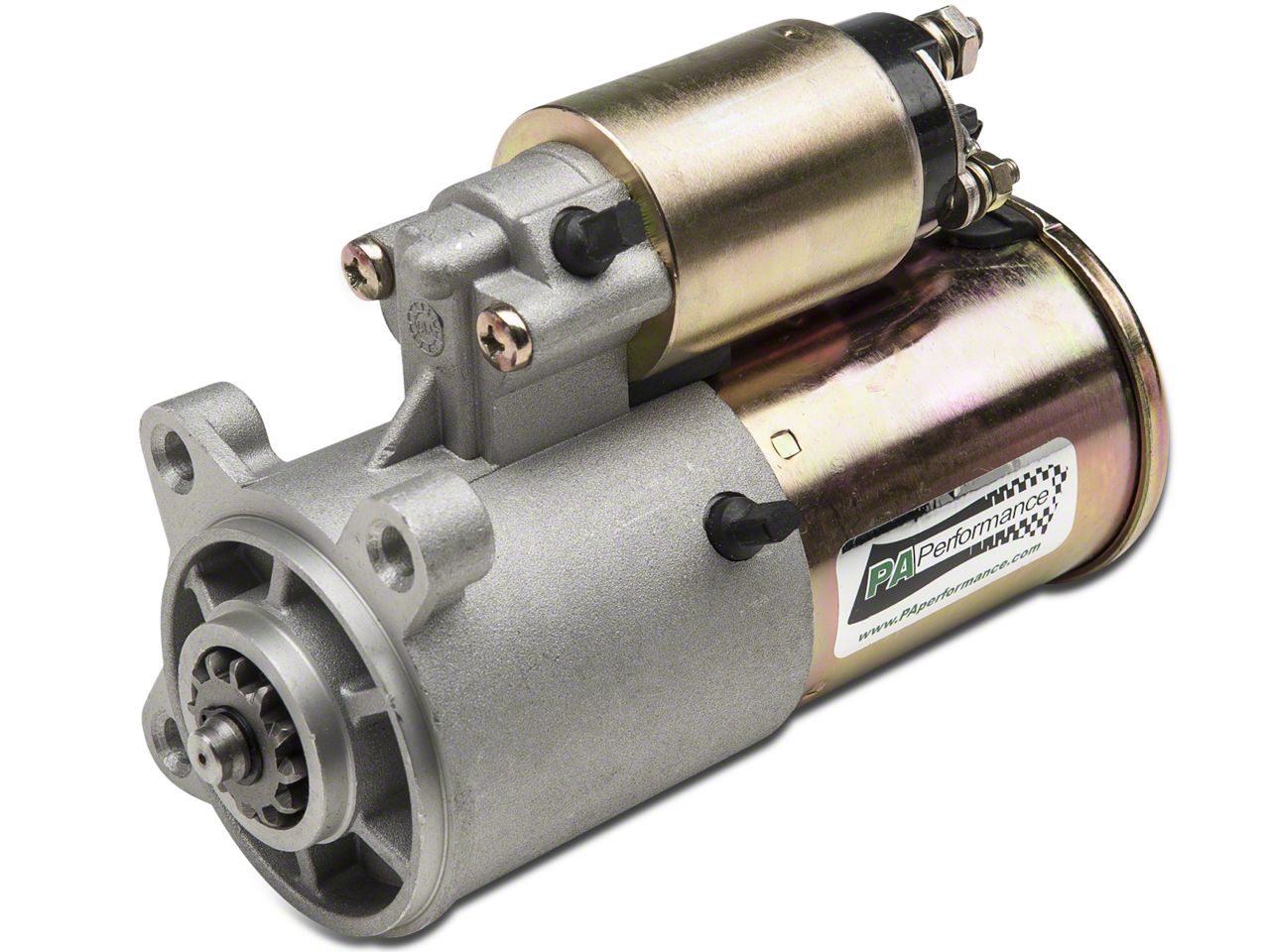 PA Performance Mustang High Output Starter 1910 (05-14 Mustang GT; 09 ...