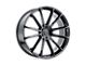 Status Goliath Gloss Black Wheel; 22x9.5 (10-15 Camaro, Excluding ZL1)