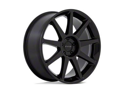 Status Mammoth Gloss Black Wheel; 22x9.5 (10-15 Camaro, Excluding ZL1)