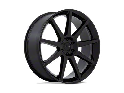 Status Mammoth Gloss Black Wheel; 24x10 (10-15 Camaro, Excluding ZL1)