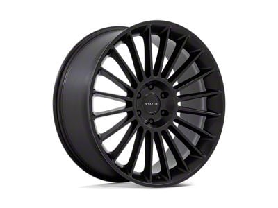 Status Venti Matte Black Wheel; 24x10 (10-15 Camaro, Excluding ZL1)