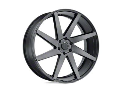 Status Brute Carbon Graphite Wheel; 24x9.5; 15mm Offset (08-23 RWD Challenger, Excluding SRT Hellcat & Widebody)