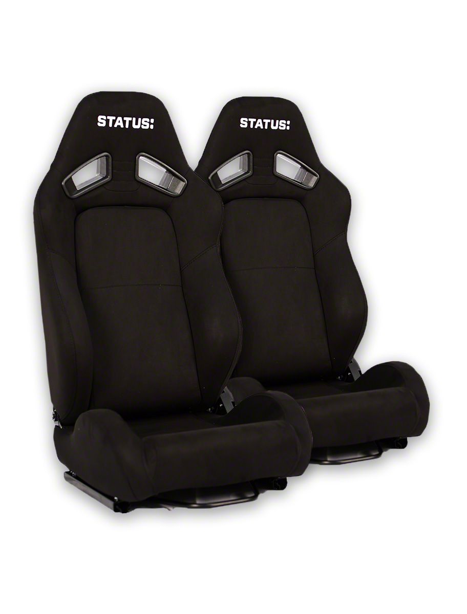 Status: Corvette RTX Reclining Seats; Black SRS1052-B (Universal; Some ...