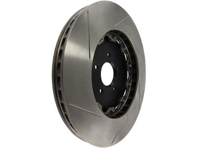 StopTech 2-Piece AeroRotor and Hat Slotted Rotor; Front Driver Side (12-15 Camaro ZL1)
