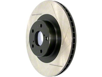 StopTech Cryo Sport Slotted Rotor; Front Driver Side (10-15 Camaro LS, LT)