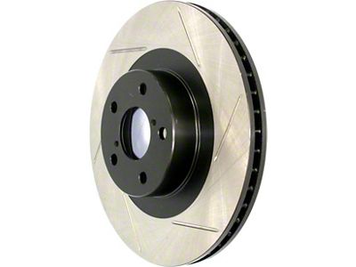 StopTech Cryo Sport Slotted Rotor; Front Driver Side (12-15 Camaro ZL1)