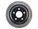 StopTech Sport Cross-Drilled and Slotted Rotor; Rear Passenger Side (98-02 Camaro)