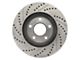 StopTech Sport Drilled and Slotted Rotor; Front Driver Side (98-02 Camaro)