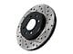 StopTech Sport Drilled and Slotted Rotor; Front Passenger Side (16-24 Camaro LS & LT w/ 4-Piston Front Calipers; 20-24 Camaro LT1)