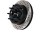 StopTech Sport Drilled and Slotted Rotor; Rear Passenger Side (16-24 Camaro SS)