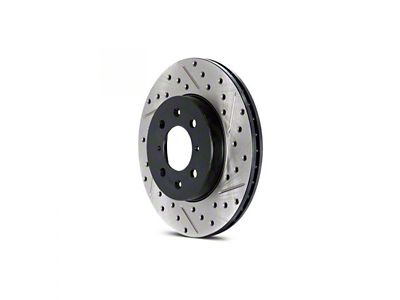 StopTech Sportstop Cryo Drilled and Slotted Rotor; Front Driver Side (12-15 Camaro ZL1)
