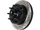 StopTech Sportstop Cryo Drilled and Slotted Rotor; Rear Passenger Side (10-15 Camaro LS, LT)
