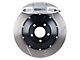 StopTech ST-41 Performance Slotted 2-Piece Rear Big Brake Kit; Silver Calipers (10-15 Camaro LS, LT)