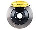 StopTech ST-41 Performance Slotted 2-Piece Rear Big Brake Kit; Yellow Calipers (10-15 Camaro SS, ZL1)