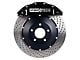 StopTech ST-60 Performance Drilled 2-Piece Front Big Brake Kit with 380x32mm Rotors; Black Calipers (10-15 Camaro SS)