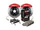StopTech ST-60 Performance Drilled 2-Piece Front Big Brake Kit with 380x32mm Rotors; Red Calipers (10-15 Camaro SS)