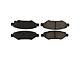 StopTech Street Select Semi-Metallic and Ceramic Brake Pads; Rear Pair (10-15 Camaro LS, LT)