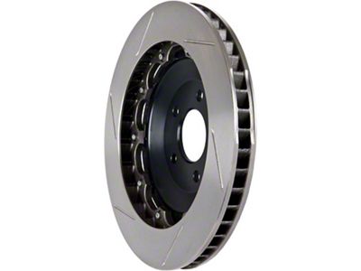 StopTech 2-Piece Zinc Coated AeroRotor and Hat Slotted Rotors; Front Pair (10-15 Camaro SS)