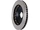 StopTech 2-Piece Zinc Coated AeroRotor and Hat Slotted Rotors; Rear Pair (10-15 Camaro SS; 12-24 Camaro ZL1)