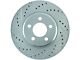 StopTech Sport Drilled and Slotted Rotor; Front Passenger Side (09-11 V6 Challenger w/ Solid Rear Disc Brakes; 12-23 V6 Challenger w/ Touring Brakes)