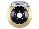 StopTech ST-40 Performance Slotted Coated 2-Piece Rear Big Brake Kit; Silver Calipers (08-15 6.1L HEMI, 6.4L HEMI Challenger)