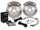 StopTech ST-40 Trophy Sport Slotted 2-Piece Rear Big Brake Kit; Silver Calipers (2009 Challenger R/T)