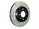StopTech Cryo Sport Slotted Rotor; Front Driver Side (06-14 Charger SRT8; 15-16 6.4L HEMI Charger w/ 4-Piston Front Calipers)