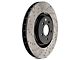 StopTech Sport Cross-Drilled Brake Rotor; Rear Passenger Side (06-13 5.7L HEMI & V6 Charger w/ Vented Rear Rotors)