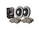 StopTech Street Axle Slotted Brake Rotor and Pad Kit; Front and Rear (06-14 V6 RWD Charger w/ Solid Rear Rotors; 15-16 V6 RWD Charger)