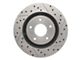 StopTech Sport Drilled and Slotted Rotor; Front Driver Side (05-13 Corvette C6 Base w/ Standard Brake Package)