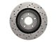 StopTech Sport Drilled and Slotted Rotor; Front Driver Side (05-13 Corvette C6 Base w/ Standard Brake Package)