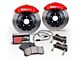StopTech Performance Slotted 2-Piece Front Big Brake Kit; Yellow Calipers (15-23 Mustang, Excluding GT500)