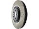StopTech Sport Drilled and Slotted Rotor; Front Passenger Side (13-14 Mustang GT500)