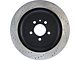 StopTech Sport Drilled and Slotted Rotor; Rear Driver Side (13-14 Mustang GT500)
