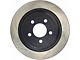 StopTech Sport Slotted Rotor; Rear Passenger Side (15-23 Mustang EcoBoost w/o Performance Pack, V6)