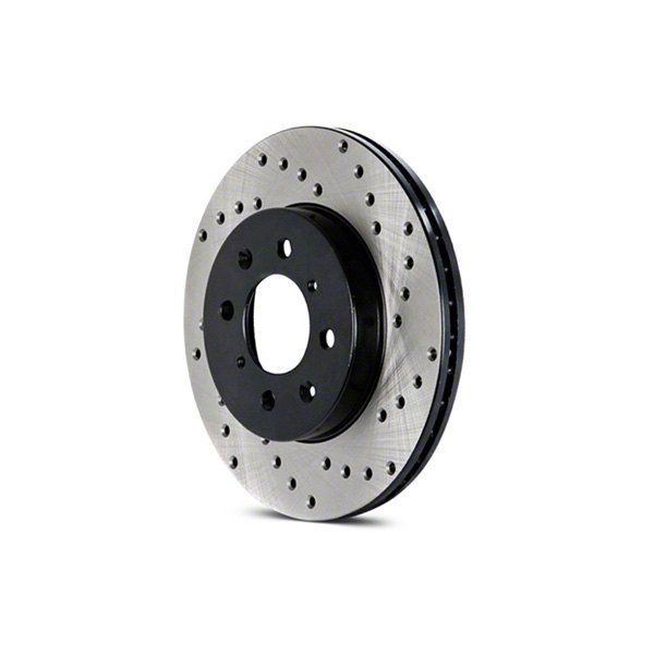 Stoptech Mustang Sportstop Cryo Sport Drilled Rotor Front Driver Side Cl