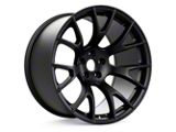 Hellcat Style Matte Black Wheel; Rear Only; 20x10.5 (11-23 RWD Charger, Excluding Widebody)